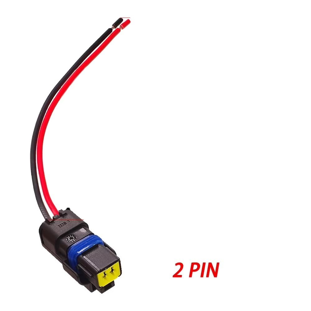 Stecker für Sensor Kompatibel Mit Fiat Für Doblo Für Fiorino Für Albea 2001–2009. Motorkühlwasser-Temperatursensor-Anschluss