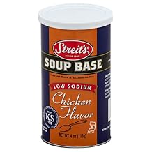 Streits Soup Base, Low Sodium Chicken, 5-Ounce Units Pack of 6