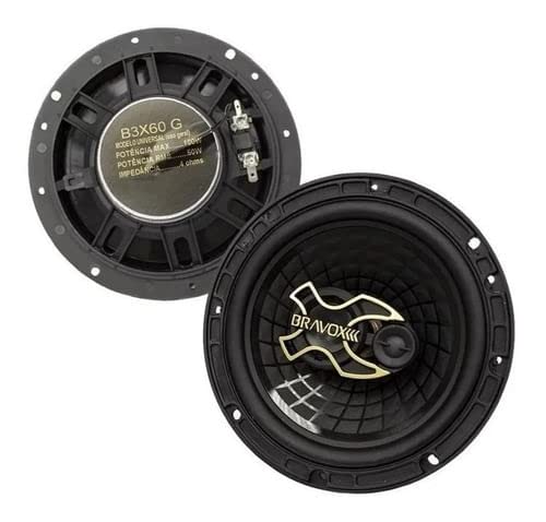 Kit Alto Auto Falantes Portas Dianteiras Traseiras 200w Gold