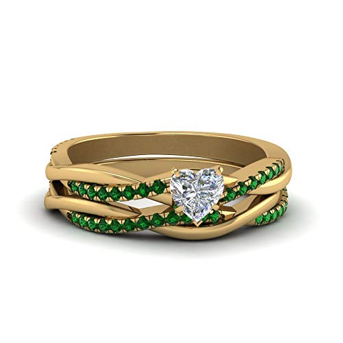Bague mariage Infinity Twist or pour sublimer vos cérémonies