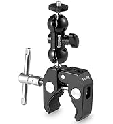 SMALLRIG Super Clamp met 1/4-20, 3/8-16 Schroefdraadgaten, Laadvermogen 3,5 kg, voor de Meeste Fotografische Accessoires - 3755B