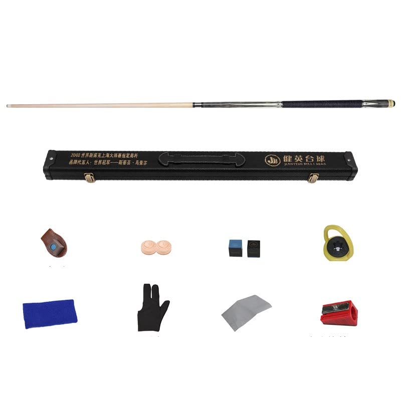Taco de billar EIIDJFF de 147 cm con accesorio expansión miniatura 7