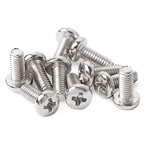 Uxcell 10 Pieces Computer Tv Lcd Monitor Stand Bracket Mounting Screw M4 X 10Mm #TOP4