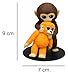 Imagen de Genérico Punch Figura Mono con Osito + Llavero Monos