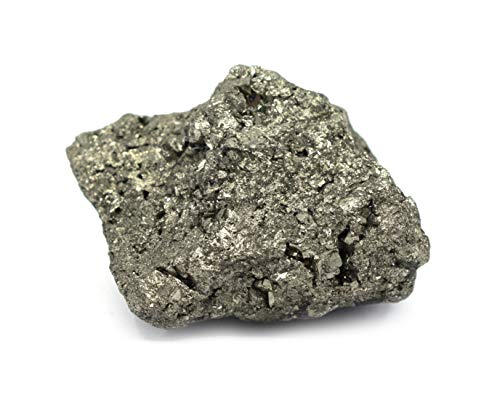 EISCO Raw Pyrite, Mineral Specimen - Approx. 1" - Geologist Selected &amp; Hand Processed - Great for Science Classrooms