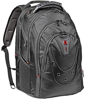 Wenger 605501 Ibex 17" Backpack Made from Ballistic Polyester in Black {26 litres}
