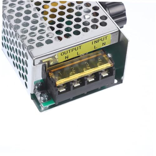 Regulador de Voltaje Electrónico 4000w con Atenuador y Terminal de 4 Posiciones 5