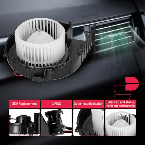 Image of BDFHYK AC Heater Blower Motor Fan 700043 Compatible with Nissan Altima 2002-2004 L4 2.5L V6 3.5L,HVAC Blower Motor Assembly Replacement for BM9250C 272008J010 272258J000 272308J000