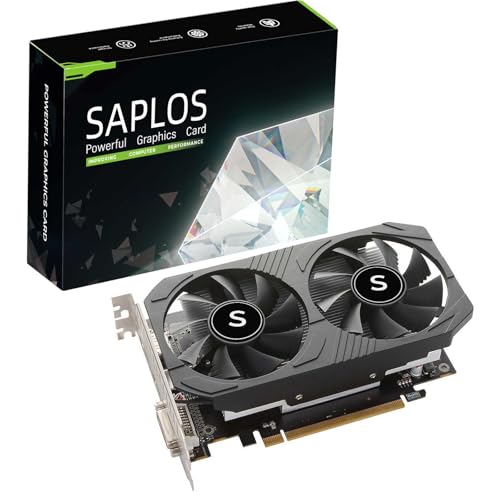 GeForce GTX 1050 Ti SAPLOS GTX 1050 Ti Grafikkarte, 4GB, 128 Bit