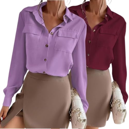Image of GRECIILOOKS Shirt for Women Stylish | Long Shirt for Women | Oversized Shirt for Women | Women Shirt | Tops for Woman