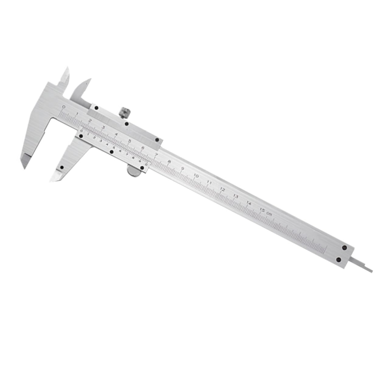 Housoutil Gauging Tool 0-150mm Caliper Carbon Steel Accurate Measurement for Electronics Jewelry Crafts