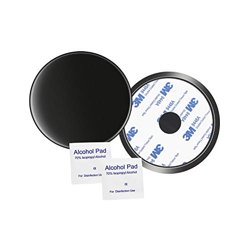 AEBTYKJ 3.74" (95mm) Adhesive Mounting Disk for GPS Suction Cup Mount