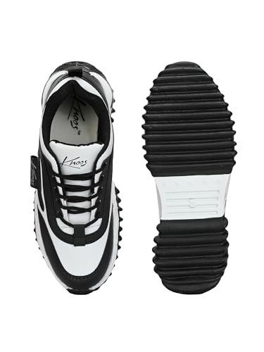 Image of KNOOS Mesh Casual Sneakers Walking Walking Shoes for Women and Girls