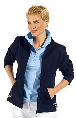 clinicfashion 13014005 Sweat-Jacke für Damen, dunkelblau, Mischgewebe, Größe L Cover