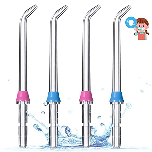 WTpin 4 Piezas Accesorios de Boquilla para Waterpik Buccal, Jet Dental Tips, Irrigantes Buccales,...