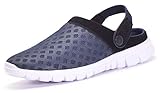 Unisex-Erwachsene Pantoletten,Perfekte Alltägliche Sommer Schuhe für Haus,Garten,Strand oder Boot