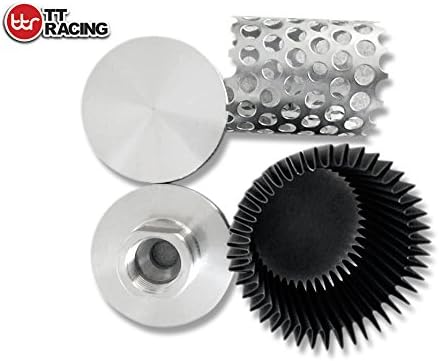 Miniatura 6 de 3L AN10 aleación de aluminio aceite Catch Can tanque wrespiradero filtro drenaje grifo desconcertado negro