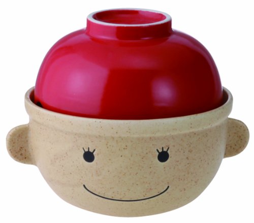 美濃焼 超まんぷく娘の土鍋 san1714