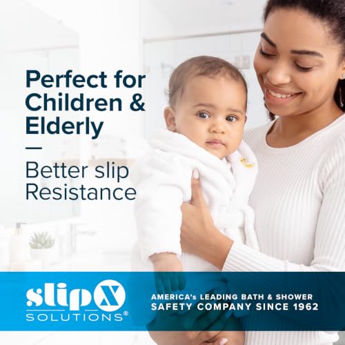 SlipX Solutions 21"x21" Mildew Resistant Non Slip Shower Stall Mat, White by SlipX Solutions - Used condition - Image 8