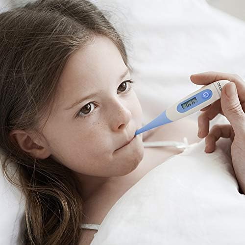 Thermometers, Adoric Best Digital Medical Thermometers Armpit and Oral Thermometers for Baby, Kids, Adults-Upgrade Version (Blue)