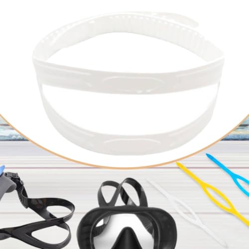 Correa para máscara de buceo banda silicona elástica ajustable 4