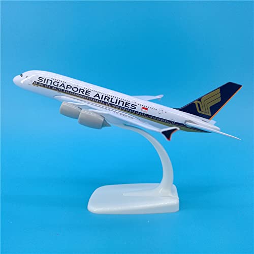1/400 シンガポール航空 A380　Singapore Airlines Singapore Airline (SIA) A380 Airplane Model (1:400) [Model Length