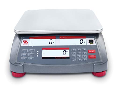 Báscula de banco compacta Ohaus RC31P1502, capacidad 3 lb/1.5 kg miniatura 1