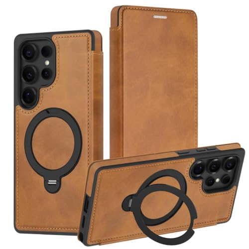 Protection Samsung S26 Plus portefeuille magnétique étui antichoc