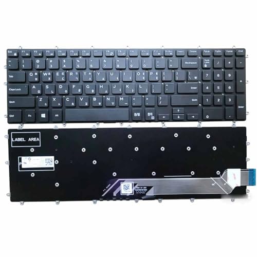 For DELL G3 G5 G7-7588 3500 3579 5587 5500 3581�C�������p�m�[�g�p�\�R�� �L�[�{�[�h?��o�b�N���C�g�Ȃ�
