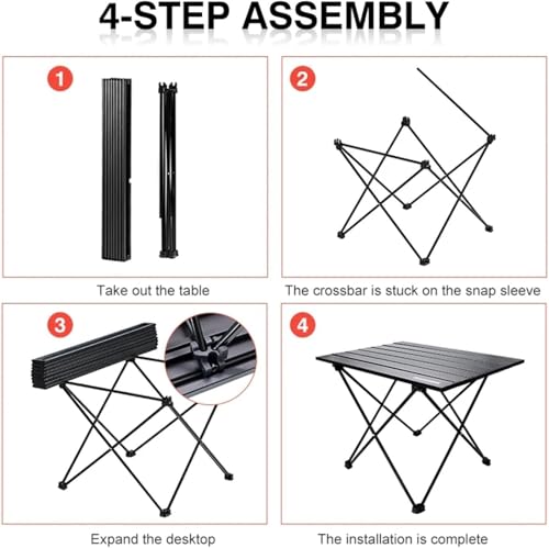 Table de camping pliable pour ne plus poser vos repas de randonnée au sol