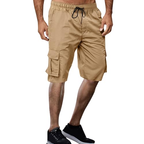 Short cargo homme léger pour la plage et la marche active de vos vacances d'été