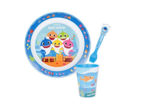 Pinkfong Accessori Pranzo Baby Shark Posate +