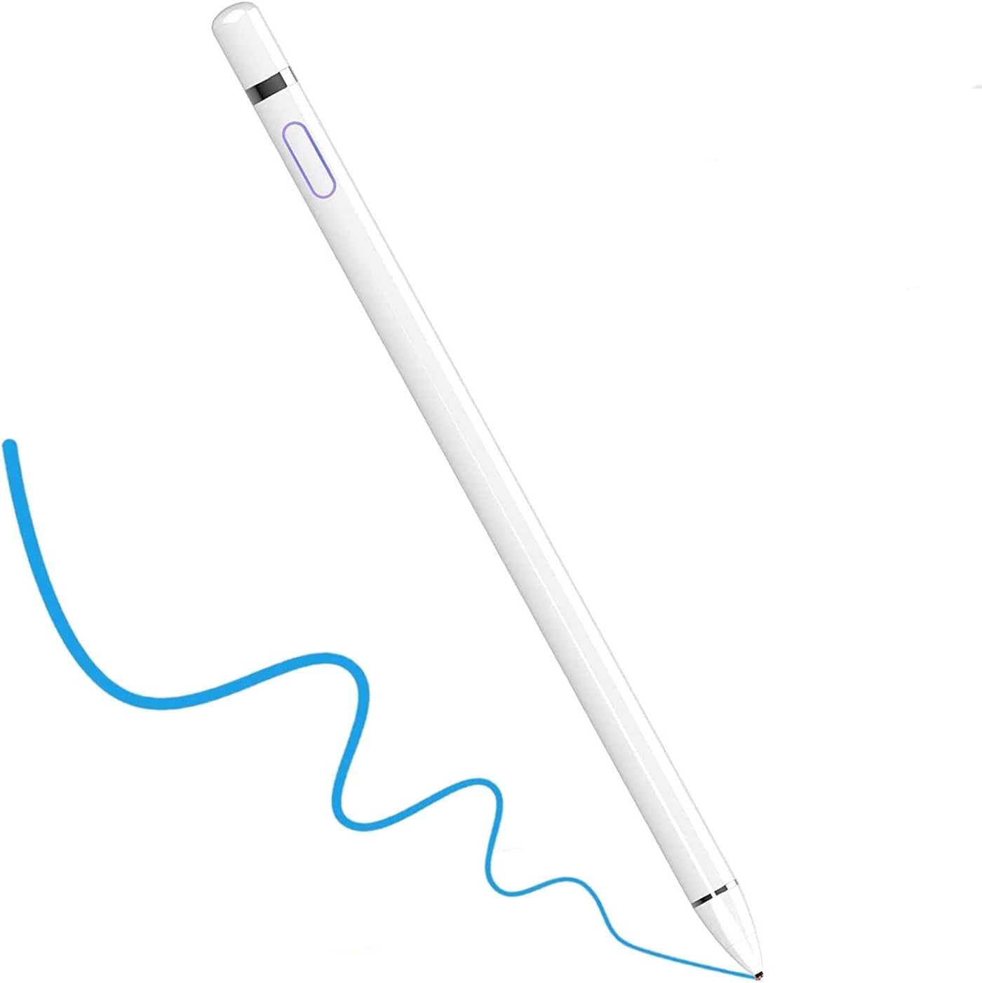 Stylus Pen for tablet, Touch Screen Pencil: Compatible with iOS, Android Microsoft Tablets, Phone, Drawing, Handwriting and Games - Fine Point Digital Capacitive Drawing Pencil no palm rejection