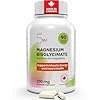 Live 5AM Magnesium Glycinate (Bisglycinate) 200mg | Supports Sleep, Relaxation, Energy Metabolism, Muscle & Tissue Function, 90 vcaps, 200mg Elemental Magnesium | Made in Canada