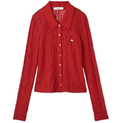 Amazon | [スナイデル] カットレースポロブラウス SWCT254250