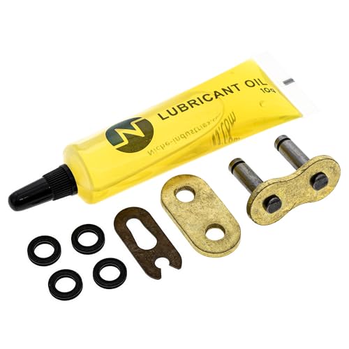 Image of NICHE Gold 520 X-Ring Chain 102 Links with Connecting Master Link