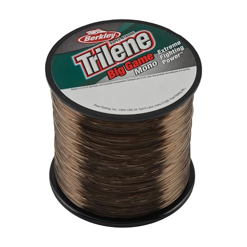 Berkley Trilene&reg; Big Game&trade;, Coastal Brown, 40lb | 18.1kg, 370yd | 338m Monofilament Fishing Line,...