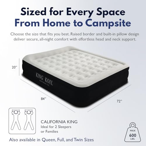 King Koil Luxury Cal King Airbed