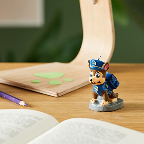 Dekora - 346170 PAT PATROUILLE Candle Figurine 3D Blue Wax 9 x 5 x 15 cm