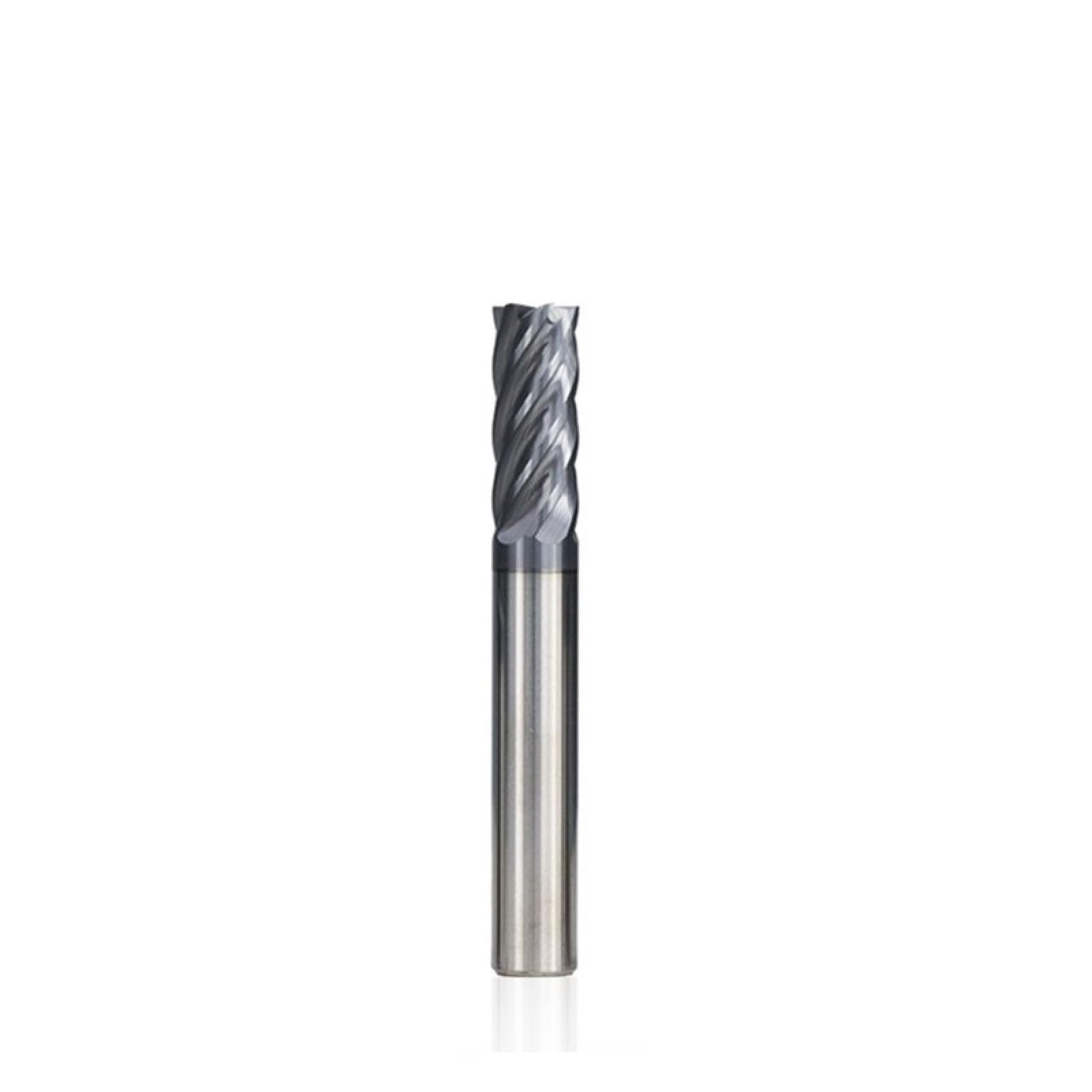 Frez z 6 rowkami z węglików spiekanych CNC powlekany TiAIN HRC55,12x45x100x12D