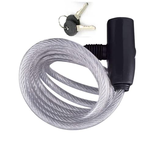 THE MORNING PLAY Zinc Bike Lock with 2 Keys (Grey, 30 inch Long) (B09KS37277) Amazon Price History, Amazon Price Tracker