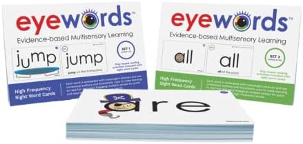 Multisensory Sight Word Cards Bundle, Sets #1 and #2, Words 1-100