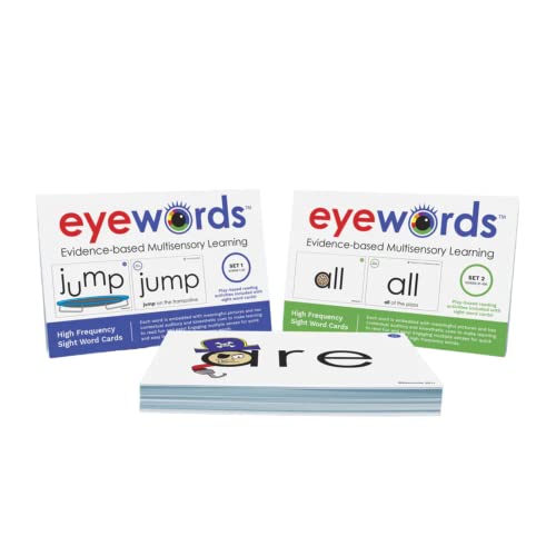 Multisensory Sight Word Cards Bundle, Sets #1 And #2, Words 1-100 #TOP19