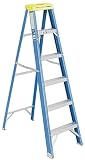 Werner 6004 250-Pound Duty Rating Type I Fiberglass Stepladder, 4-Foot