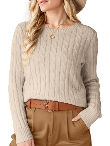 WIFFGO Womens Fall Winter Sweaters 2025 Trendy...