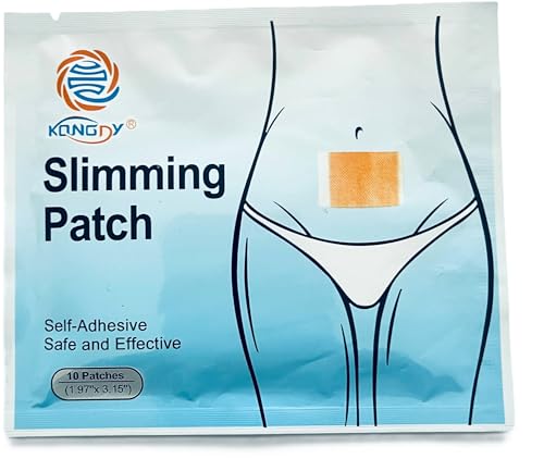 Herbal Slimming Patch for Women. Trans-Dermal Natural Pure Ingredients Belly Slim Detox Remove Excess Fat Extra Strong Slim Patches KONGDY