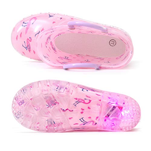 Image of HugRain Light Up Rain Boots for Little Kids