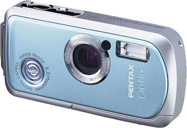 PENTAX Optio WP ラニブルー 防水デジタルカメラ