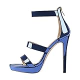 audi a6 4b 2 5 tdi einspritzpumpe einstellen  Only maker Sandalen mit Absatz Glänzende Sandaletten Stilettos High Heels Absatzschuhe Stöckelschuhe Metallische Stöckelschuhe Königblau EU 46