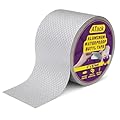 ATack Aluminum Butyl Tape Waterproof Sealing Tape 4 Inch x 16 Feet Roof Sealant for Roof and Gutter Patch, RV Repair, Metal Flashing, HVAC, Window, Pipe Sealing, Super Waterproof Thick Butyl Rubber